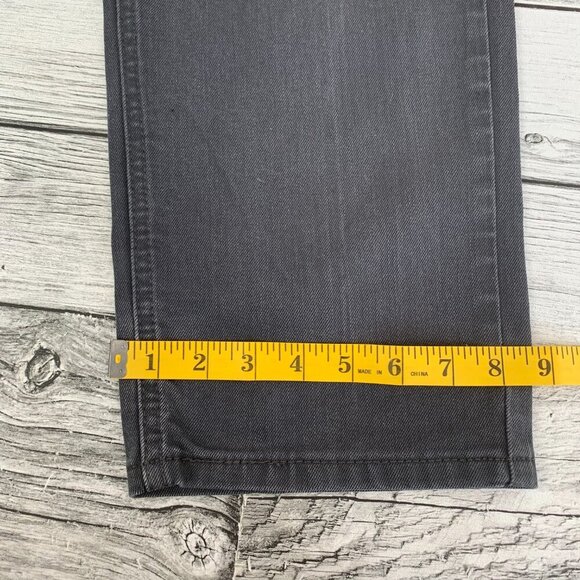 Levi's 541 Black Denim Athletic Taper Stretch Jeans - Picture 14 of 15